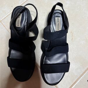 Steve Madden Black Women's Sandals size 11